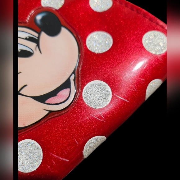 Minnie Mouse little girl red purse with polka dots - Picture 4 of 9